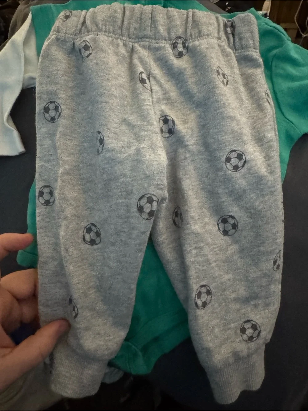 Carter's White Short-Sleeve Soccer Graphic Bodysuit Duo